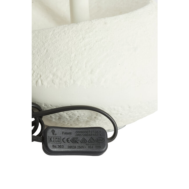 Light en Living Lampvoet Ø19x26 cm JESRIK creme