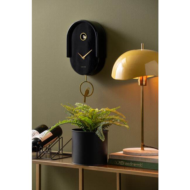 Karlsson Wandklok Tweet zwart
