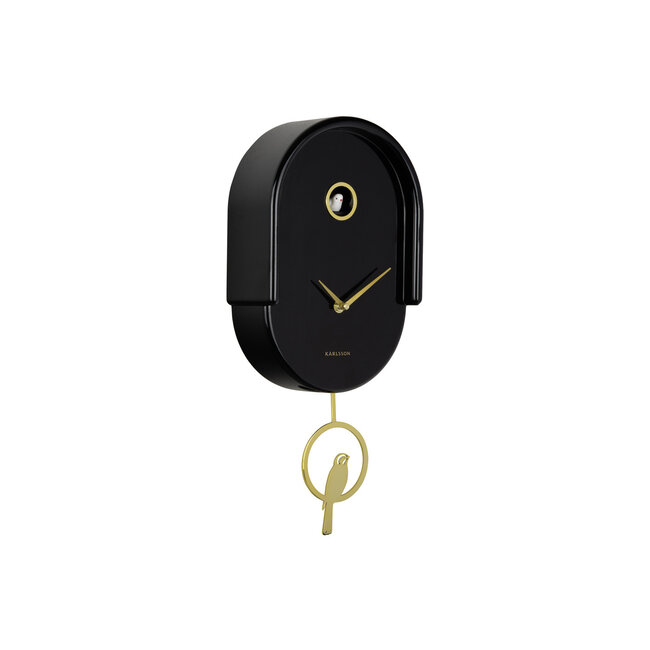 Karlsson Wandklok Tweet zwart