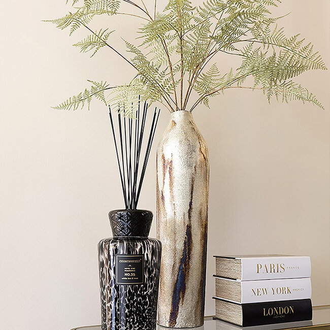 Countryfield Vaas Sikko M zilver - 69 cm hoog