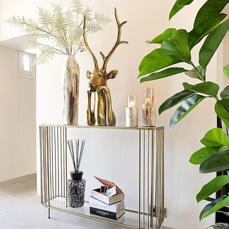 Countryfield Vaas Sikko M zilver - 69 cm hoog Countryfield Vaas Sikko M zilver - 69 cm hoog