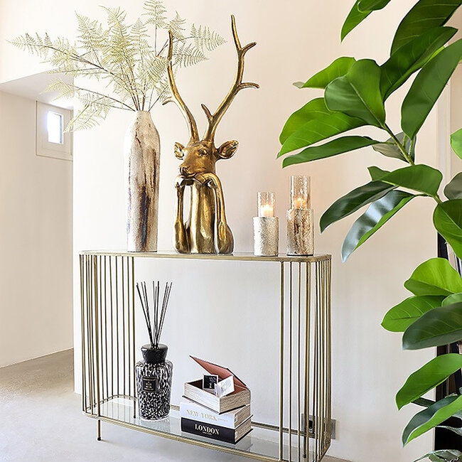 Countryfield Vaas Sikko M zilver - 69 cm hoog