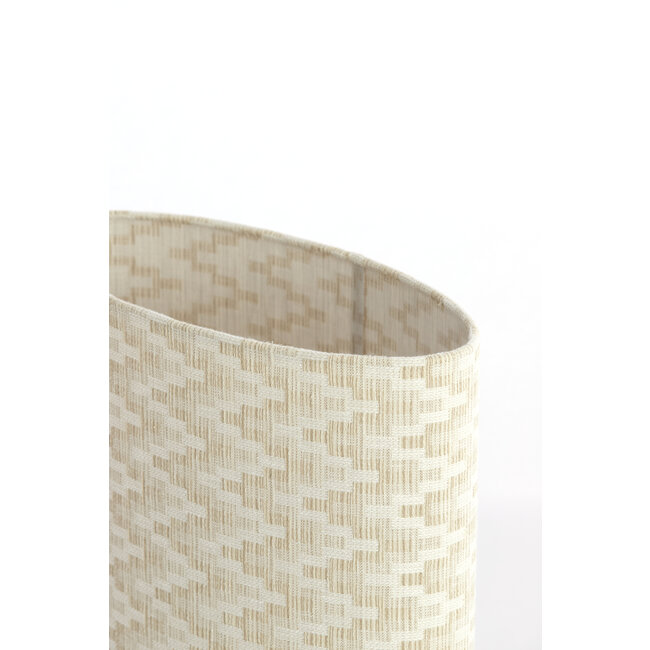 Light en Living Kap ovaal recht smal 38-17,5-19 cm JINX wit