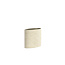 Light en Living Kap ovaal recht smal hoog 30-15-25 cm RIF  zand