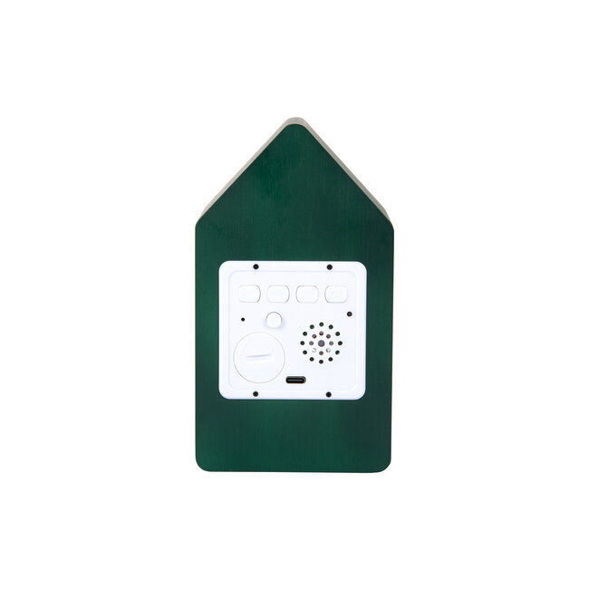 Karlsson Wekker Cuckoo LED retro groen