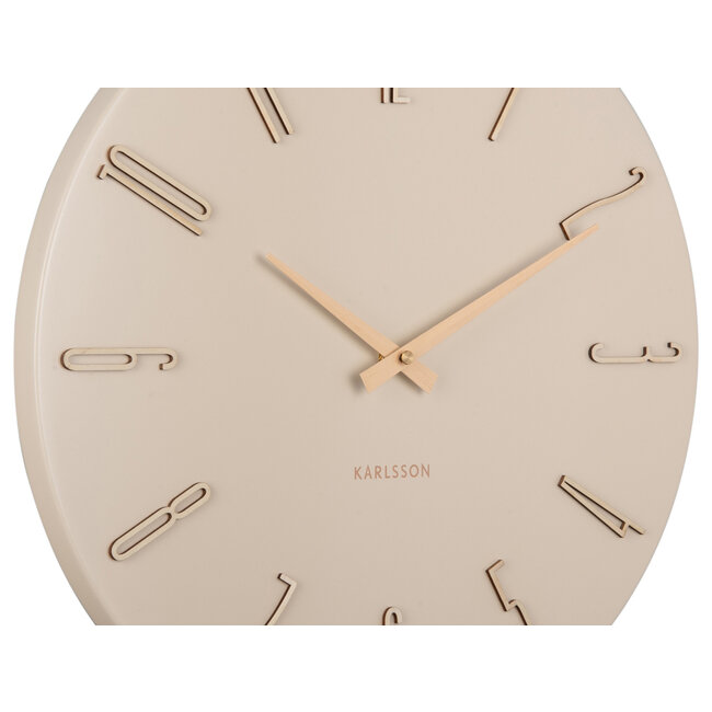 Karlsson Wandklok Esmerado offwhite