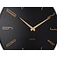 Karlsson Wandklok Esmerado groot zwart