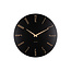 Karlsson Wandklok Esmerado groot zwart