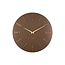 Karlsson Wandklok Esmerado groot mocca bruin