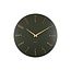 Karlsson Wandklok Esmerado groot luxury groen