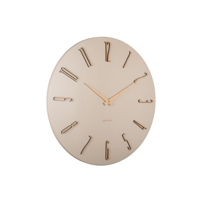 Karlsson Wandklok Esmerado groot wit