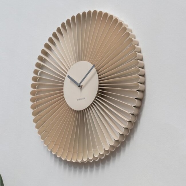 Karlsson Wandklok Cascara Off white