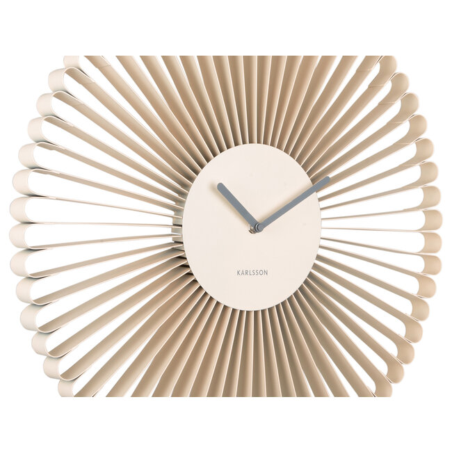 Karlsson Wandklok Cascara Off white