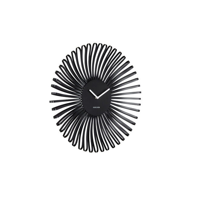 Karlsson Wandklok Polo zwart