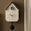 Karlsson Wandklok Dupla Color Cuckoo wit met zwart