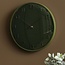 Karlsson Wandklok Fuerte Dome luxury groen