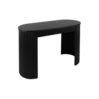 Leitmotiv Sidetable Estriado zwart