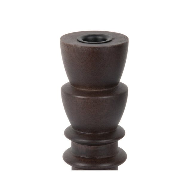 Present Time Kandelaar Formado Medium mangohout walnoot gelakt