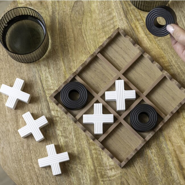Present Time Tic Tac Toe zwart