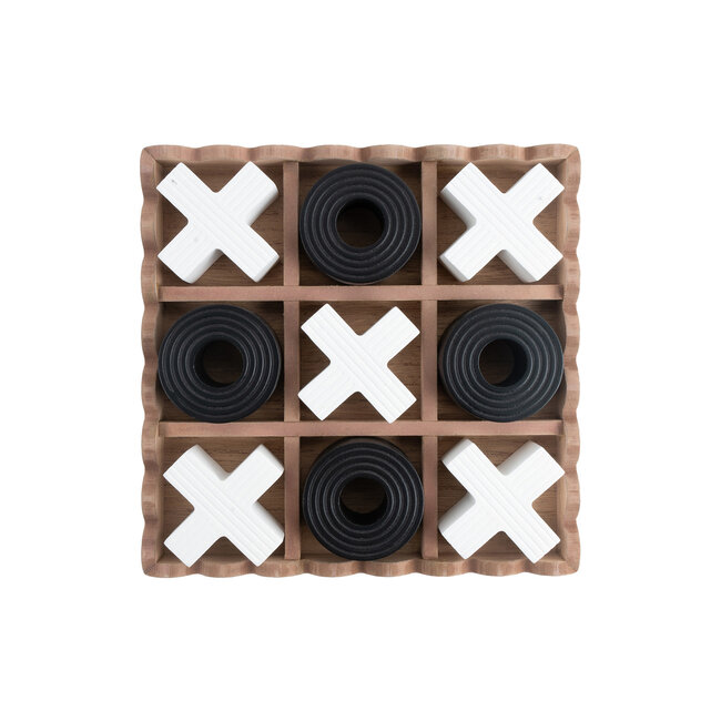 Present Time Tic Tac Toe zwart