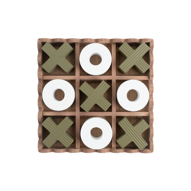 Present Time Tic Tac Toe army groen