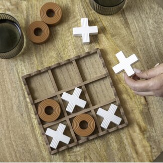 Present Time Tic Tac Toe brick oranje