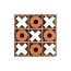 Present Time Tic Tac Toe brick oranje