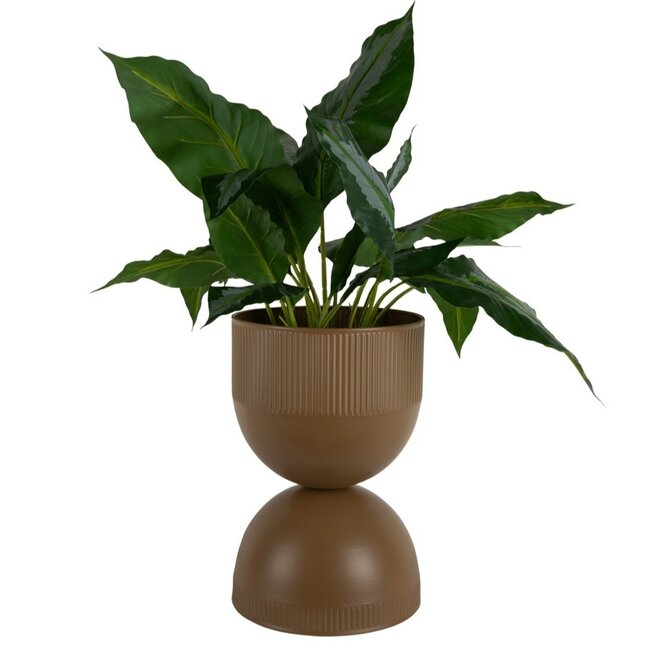 Present Time Plantenpot Tonar Medium mocca bruin