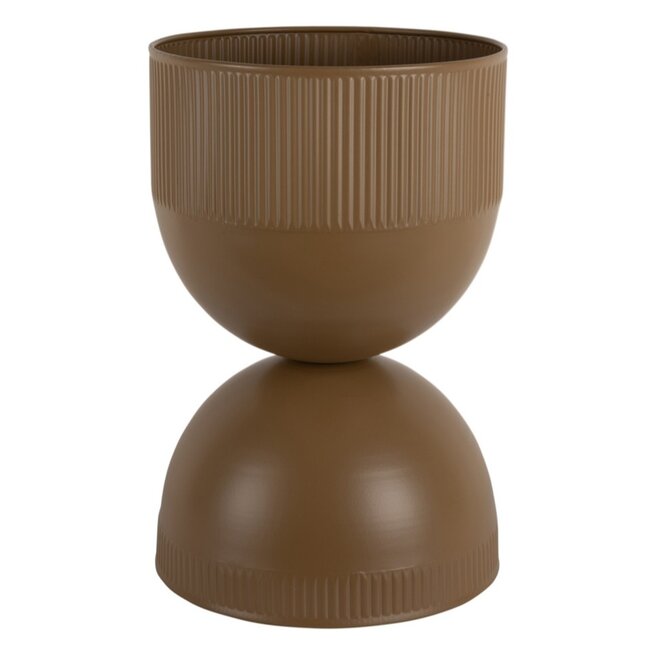 Present Time Plantenpot Tonar Medium mocca bruin