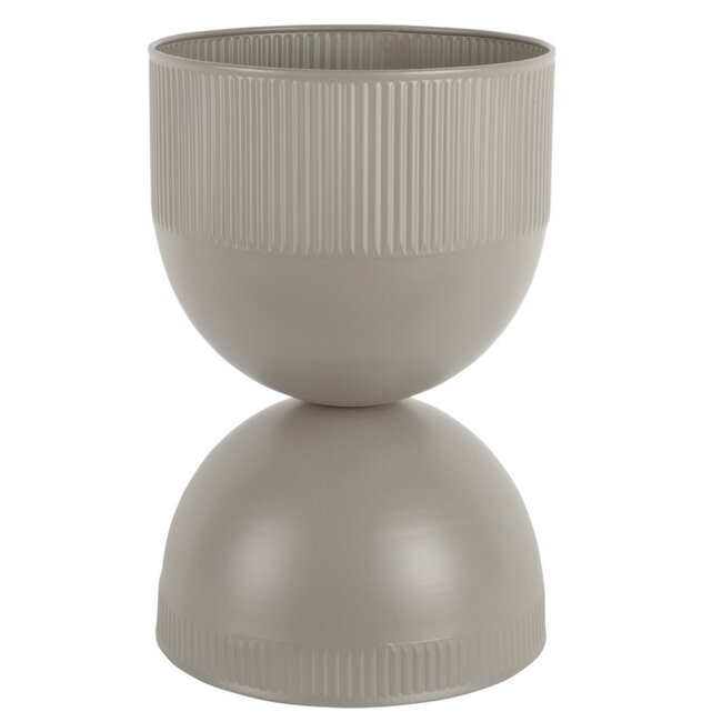 Present Time Plantenpot Tonar medium zacht warm grijs