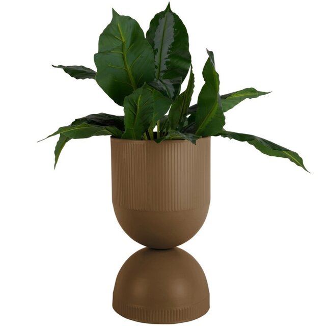 Present Time Plantenpot Tonar groot mocca bruin