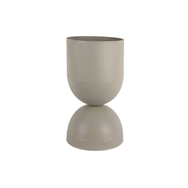 Present Time Plantenpot Tonar groot zacht warm grijs