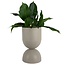 Present Time Plantenpot Tonar groot zacht warm grijs