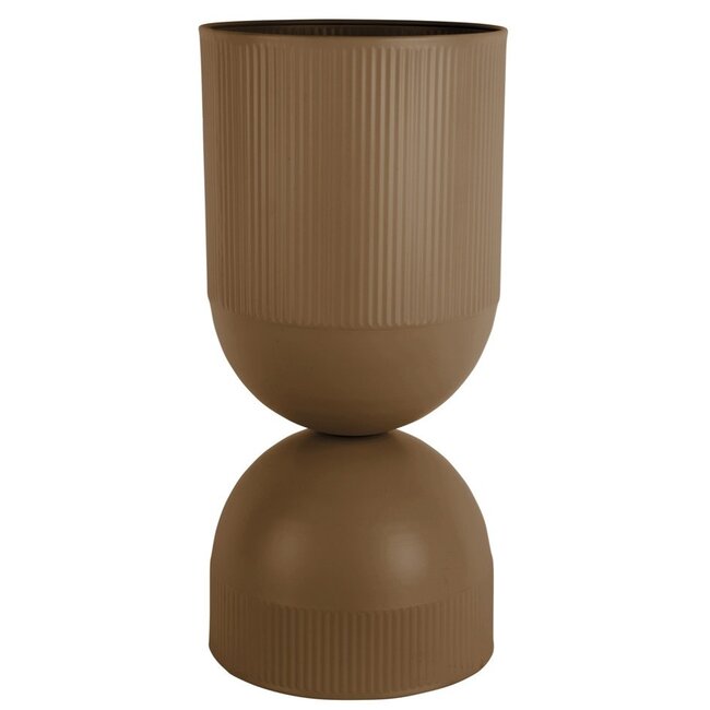 Present Time Plantenpot Tonar XL mocca bruin