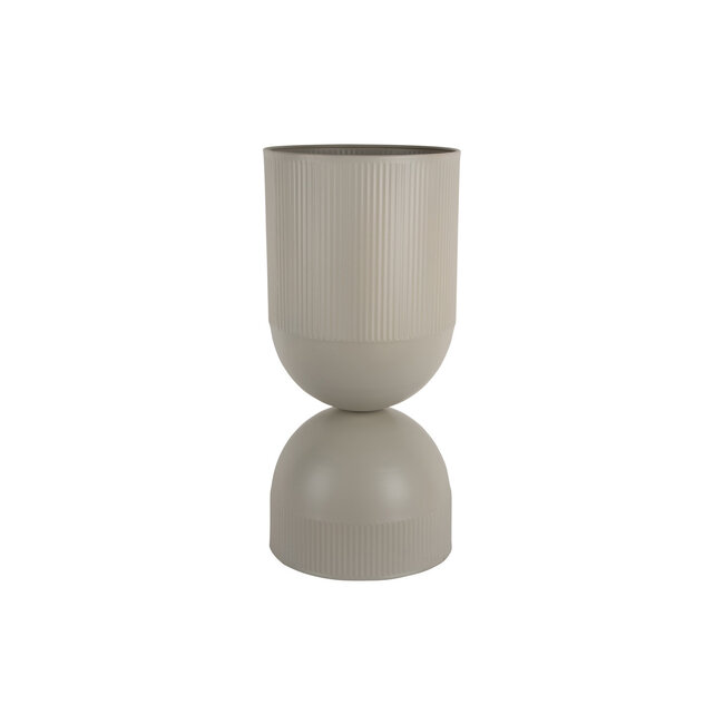 Present Time Plantenpot Tonar XL zacht warm grijs