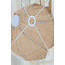 Light en Living Kap Ø35x26 cm MALACIA raffia naturel+crème