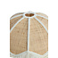 Light en Living Kap Ø35x26 cm MALACIA raffia naturel+crème