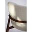 Light en Living Eetkamerstoel 57x56x74 cm ALUKO crème+bruin