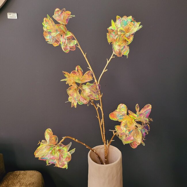 Countryfield Kunstbloem vertakt Plumeria M roze