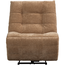 Woood Relaxfauteuil Hein geweven rib lichtbruin