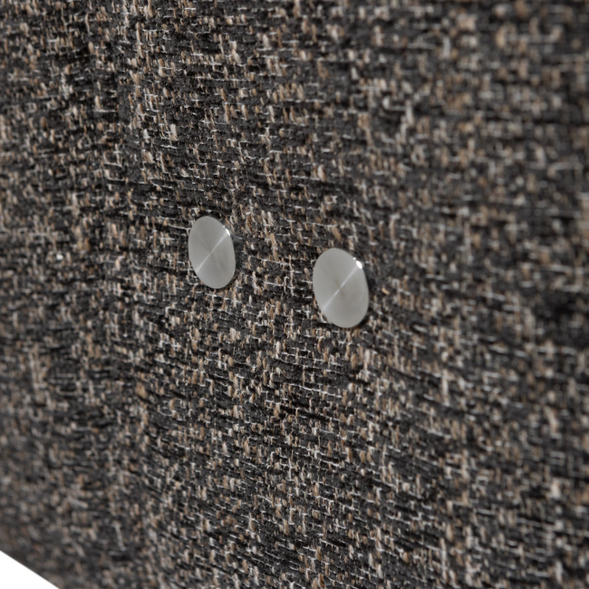 Woood Relaxfauteuil Hein melange antraciet/bruin