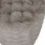 Woood Poef Olven hoog fluffy stof naturel