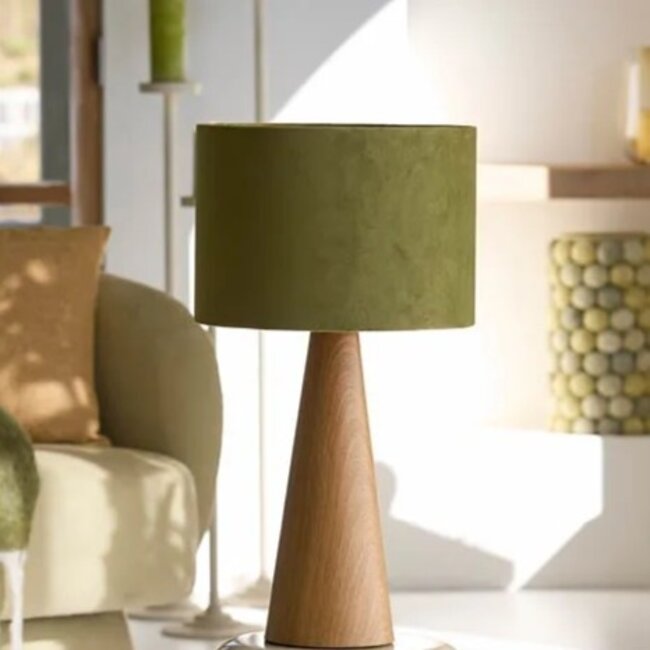 Light en Living Lampvoet Ø13,5X33,5 cm DINAN houtprint naturel