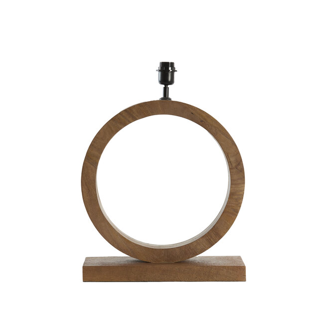 Light en Living Lampvoet 41x13x55 cm TINAR hout mat bruin