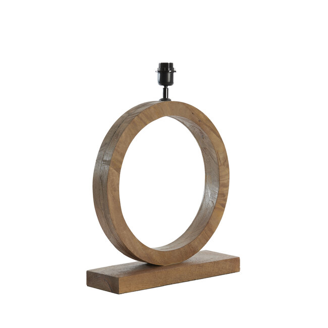 Light en Living Lampvoet 41x13x55 cm TINAR hout mat bruin