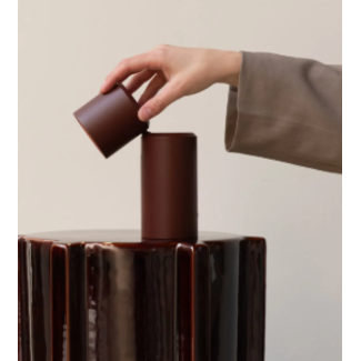 it's about RoMi Tafellamp Milan burgundy