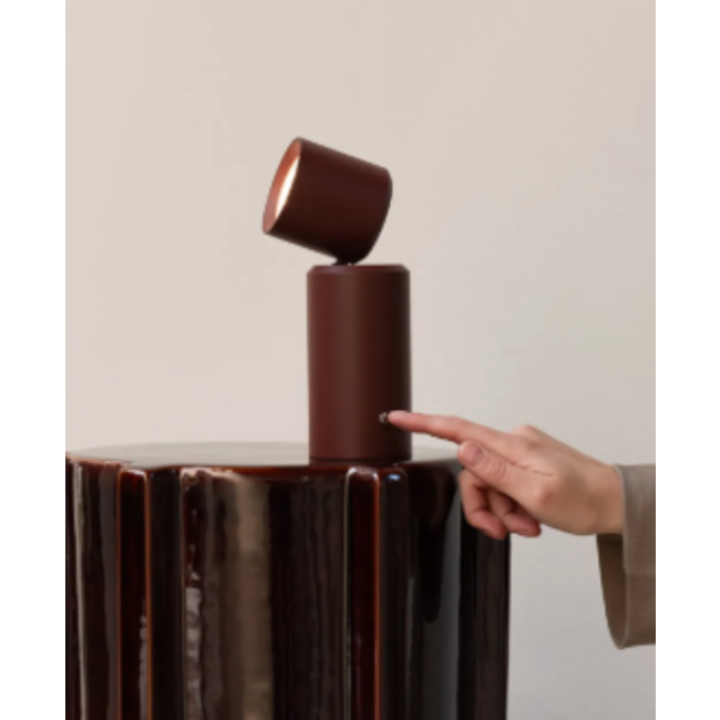 it's about RoMi Tafellamp Milan burgundy