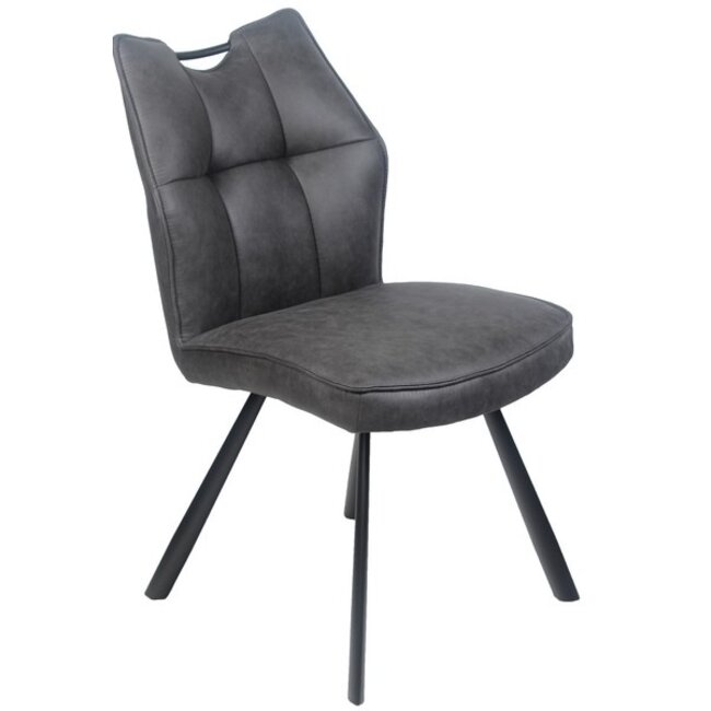 Wildeboer & v/d Weide Eettafelstoel Mabel zonder arm -  stof C-Magnum 66