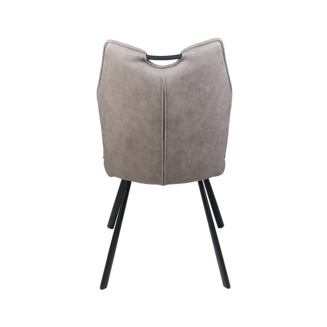 Wildeboer & v/d Weide Eettafelstoel Mabel met arm - stof A-Enter 84