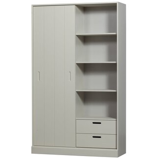 Woood Mila schuifdeurkast grenen dust [fsc]